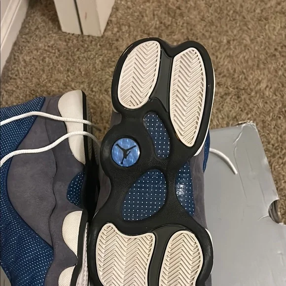 MENS 10 JORDAN 13 FLINTS WORN ONCE - Picture 3 of 5